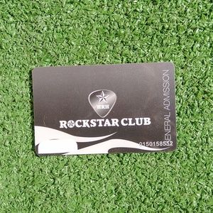 Hard Rock Hotel ROCKSTAR CLUB General Admission Las Vegas Casino Players Card